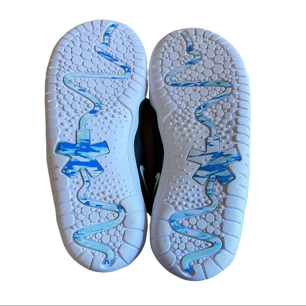 SOLD Nike Air Zoom Pulse Unisex Water-Resistant Slip-On Black Blue Hero 10.5 - Picture 6 of 9